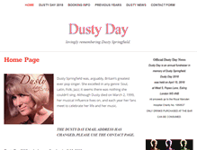 Tablet Screenshot of dustyday.co.uk